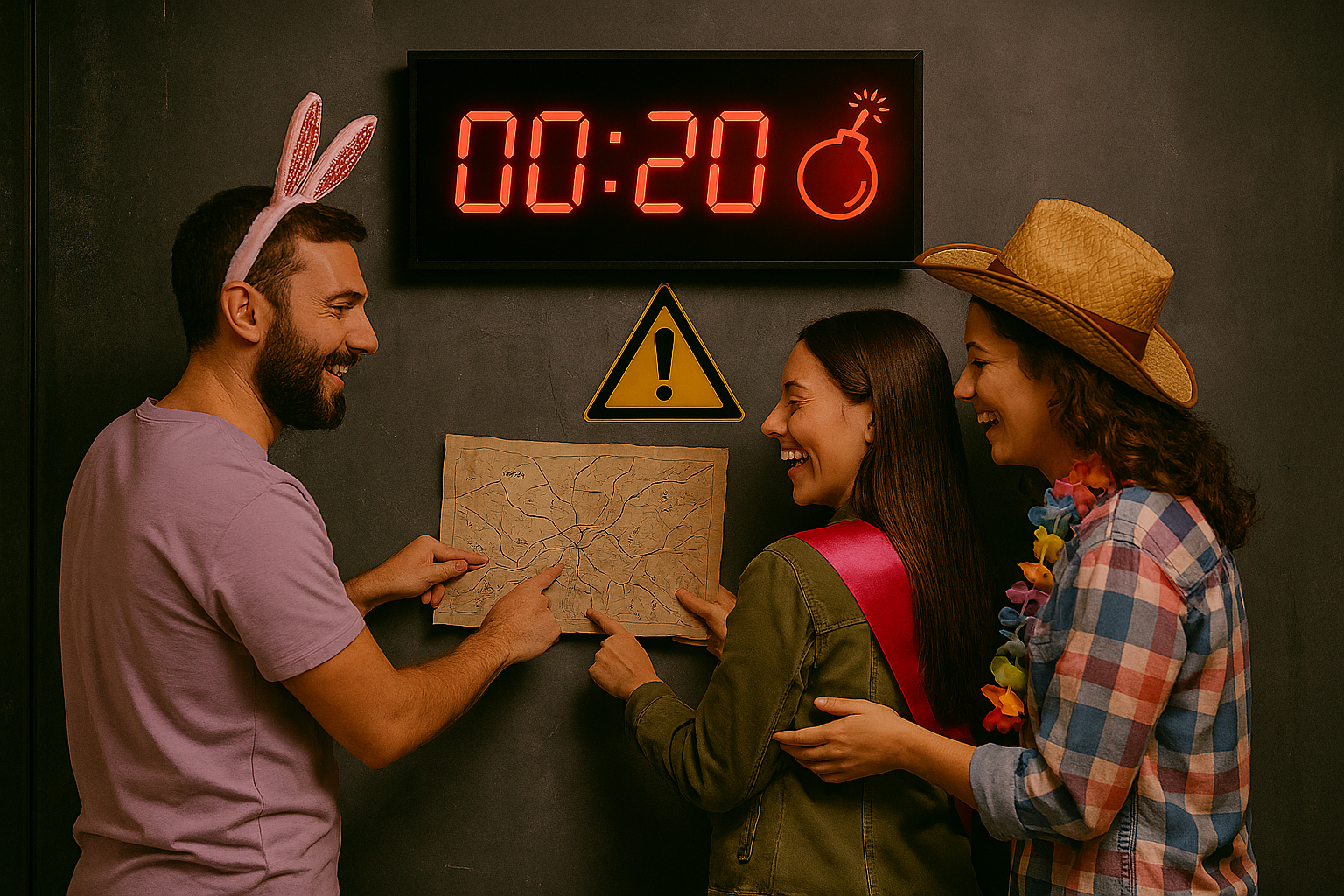 Escape Room + Photocall 10€/pers.